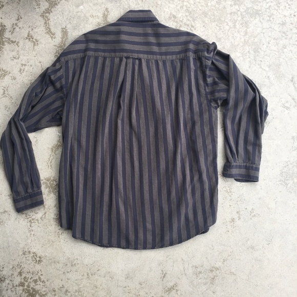 Vintage Tweeds Stripe Shirt M - Picture 2 of 5